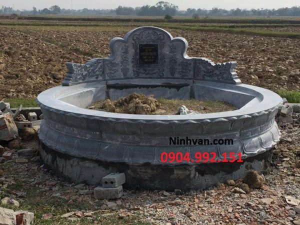 Hình ảnh: Mẫu mộ đá tròn ở Đông Hưng, Thái Bình