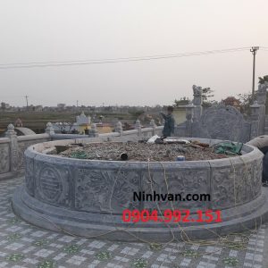 Hình ảnh: Mẫu mộ đá tròn ở Kim Sơn, Ninh Bình