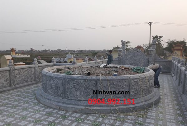 Hình ảnh: Mẫu mộ đá tròn ở Kim Sơn, Ninh Bình